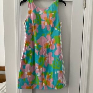 Lily Pulitzer floral print shift dress size 6